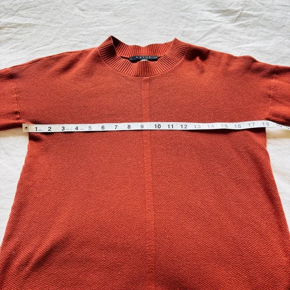 Women's Cyrus‎ Sweater XS Burnt Orange - Picture 6 of 7